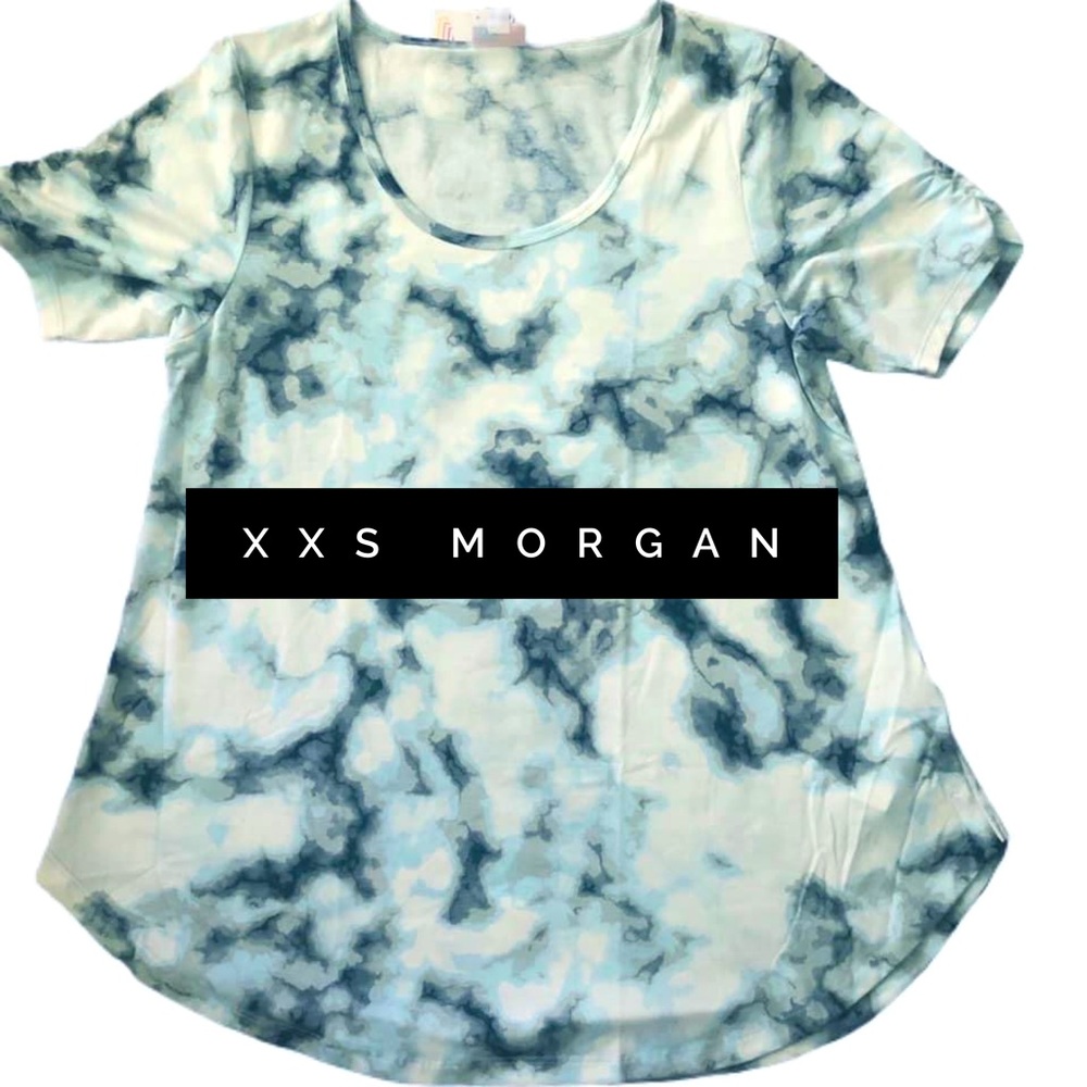 XXS LULAROE MORGAN TIE DYE Nwt LLR